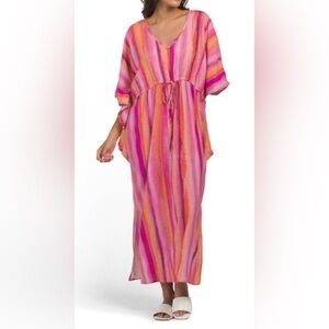 Anthropologie Kaftan Maxi Dress